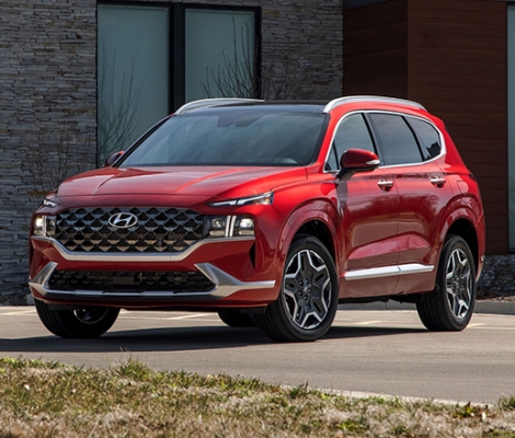 Giá xe Hyundai Santa Fe niêm yết và lăn bánh tháng 6/2023